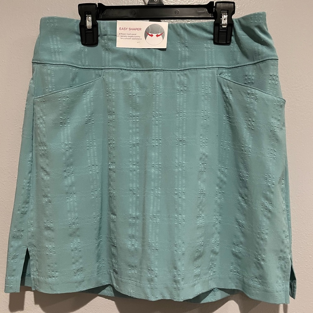 Lady Hagen golf skort sea glass / dusty teal